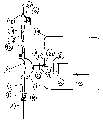 A single figure which represents the drawing illustrating the invention.